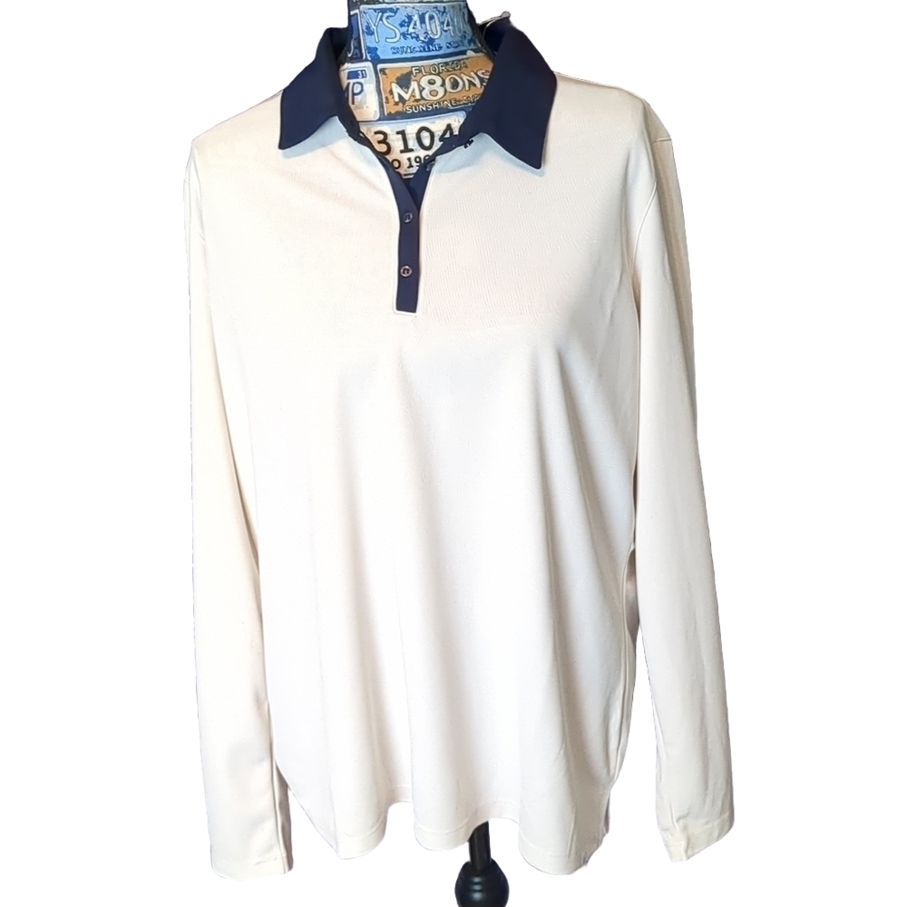 Lady long sleeve golf polo size XXL